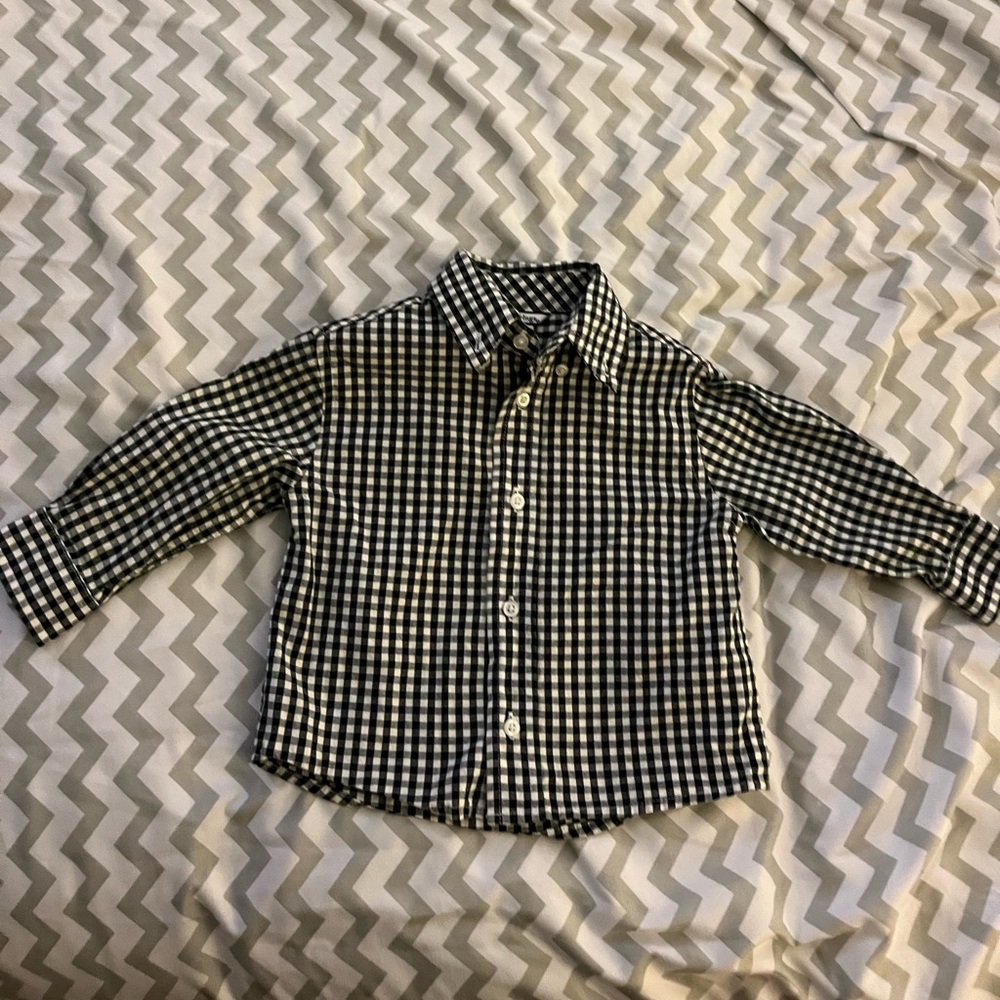 Baby boy button down shirt